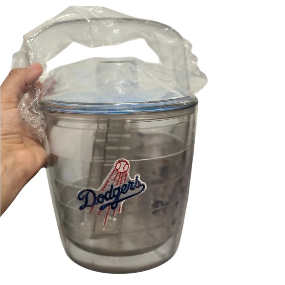 NEW Tervis Los Angeles Dodgers 16oz Tumbler Set of 8  Ice Bucket MLB New W/O Box